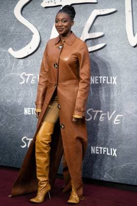 September 16, 2025, London, United Kingdom: Little Simz attends the Steve UK Premiere at the Curzon Mayfair. London United Kingdom - ZUMAs197 20250916_aaa_s197_536 Copyright: xLounisxTiarx
