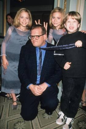 DREW CAREY DREW CAREY with Mary Kate Olsen Ashley Olsen and Justin Cooper.ABC T.C.A. press tour 1999.k14497lr. Copyright: xLisaxRosex