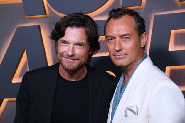 Black Rabbit Limited Series Premiere - NYC Jason Bateman and Jude Law attend the Netflix Black Rabbit Limited Series Premiere in New York, NY on September 16, 2025. Photo by Charles Guerin ABACAPRESS.COM New York City NY United States  Copyright: xGuerinxCharles ABACAx