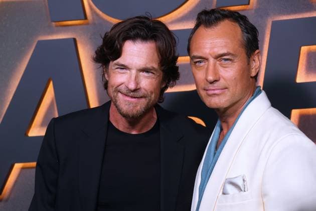 Black Rabbit Limited Series Premiere - NYC Jason Bateman and Jude Law attend the Netflix Black Rabbit Limited Series Premiere in New York, NY on September 16, 2025. Photo by Charles Guerin ABACAPRESS.COM New York City NY United States  Copyright: xGuerinxCharles ABACAx