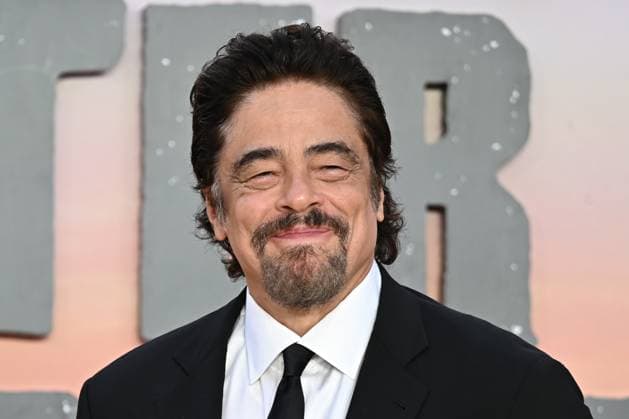 Benicio Del Toro attends One Battle After Another London Premiere at the Odeon Luxe Leicester Square, England. UK. Tuesday 16th September 2025 Copyright: xJamesxWarrenx adyv1241