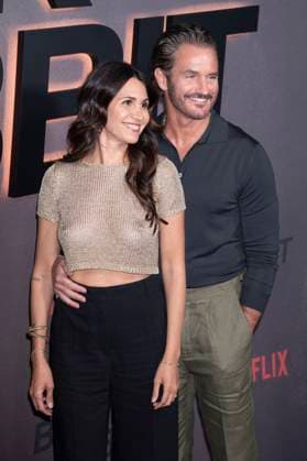 Francis Benhamou und Kevin Kane bei der Premiere der Netflix Miniserie Black Rabbit im SVA Theater. New York, 16.09.2025