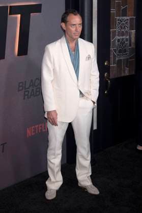 Jude Law bei der Premiere der Netflix Miniserie Black Rabbit im SVA Theater. New York, 16.09.2025