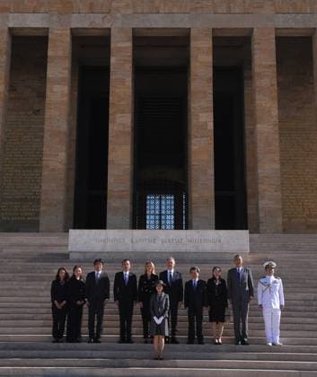 Princess Akiko of Mikasa visits Anitkabir in Ankara ANKARA, TURKIYE - SEPTEMBER 17: Princess Akiko of Mikasa visits Anitkabir, mausoleum of Turkish Republic s Founder Mustafa Kemal Ataturk, in Ankara, Turkiye on September 17, 2025. Evrim Aydin Anadolu Ankara Turkey. Editorial use only. Please get in touch for any other usage.  Copyright: x2025xAnadoluxEvrimxAydinx