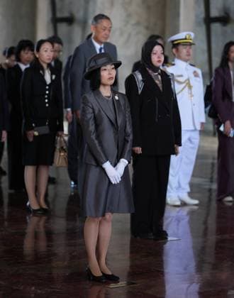 Princess Akiko of Mikasa visits Anitkabir in Ankara ANKARA, TURKIYE - SEPTEMBER 17: Princess Akiko of Mikasa visits Anitkabir, mausoleum of Turkish Republic s Founder Mustafa Kemal Ataturk, in Ankara, Turkiye on September 17, 2025. Evrim Aydin Anadolu Ankara Turkey. Editorial use only. Please get in touch for any other usage.  Copyright: x2025xAnadoluxEvrimxAydinx