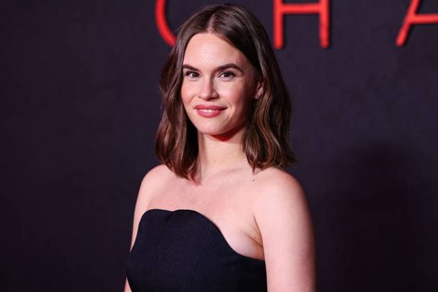 World Premiere Of Lionsgate s The Strangers - Chapter 2 American actress Ema Horvath arrives at the World Premiere Of Lionsgate s The Strangers - Chapter 2 held at AMC Century City 15 at Westfield Century City in Century City, Los Angeles, California, United States. AMC Century City 15 at Westfield Century City, Century City, Los Angeles, California, USA California United States  Copyright: xImagexPressxAgencyx originalFilename: collin-worldpre250917_npcRY.jpg
