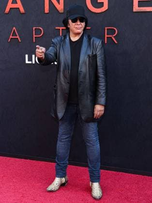 World Premiere Of Lionsgate s The Strangers - Chapter 2 Israeli-American musician, entrepreneur, and philanthropist Gene Simmons of hard rock band KISS arrives at the World Premiere Of Lionsgate s The Strangers - Chapter 2 held at AMC Century City 15 at Westfield Century City in Century City, Los Angeles, California, United States. AMC Century City 15 at Westfield Century City, Century City, Los Angeles, California, USA California United States  Copyright: xImagexPressxAgencyx originalFilename: collin-worldpre250917_npyhv.jpg
