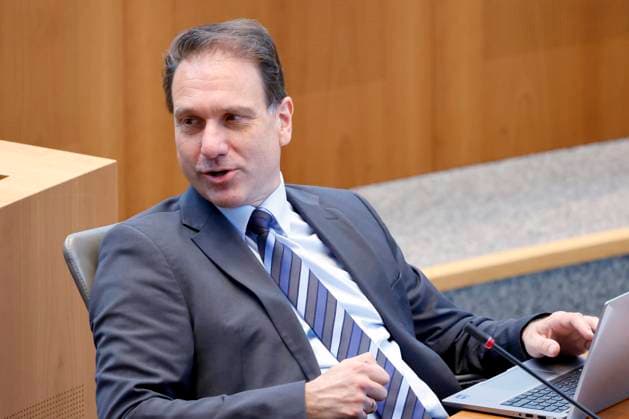 Politiker Christian Loose (AfD) bei einer Plenarsitzung im Landtag NRW. Düsseldorf, 17.09.2025 NRW Deutschland Copyright: Christoph Hardt
