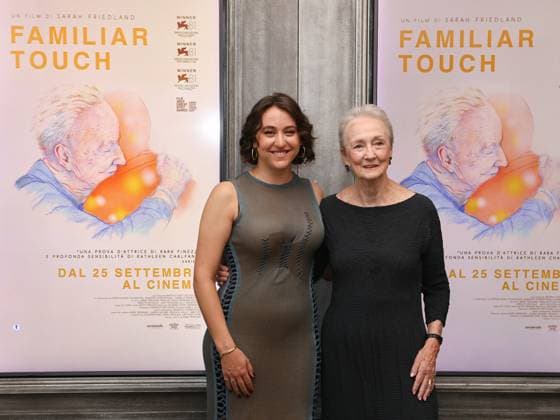 Rome, Italy: Rome, Quattro Fontane cinema, premiere of the film Familiar touch . Pictured: Sarah Friedland, Kathleen Chalfant Rome Italy  - ZUMAp169 20250917_zea_p169_296 Copyright: xMarcoxProvvisionatox