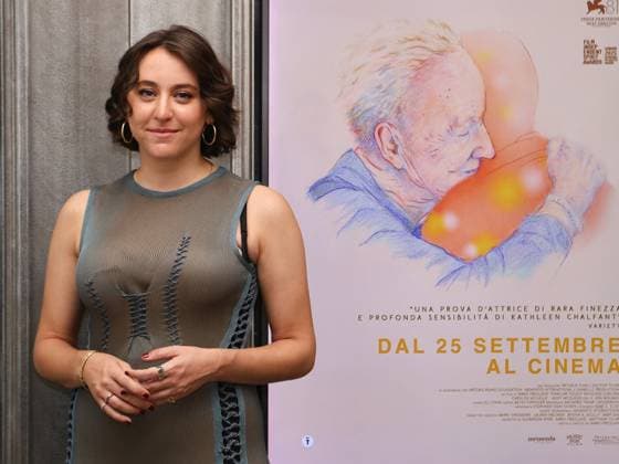 Rome, Italy: Rome, Quattro Fontane cinema, premiere of the film Familiar touch . Pictured: Sarah Friedland Rome Italy  - ZUMAp169 20250917_zea_p169_300 Copyright: xMarcoxProvvisionatox