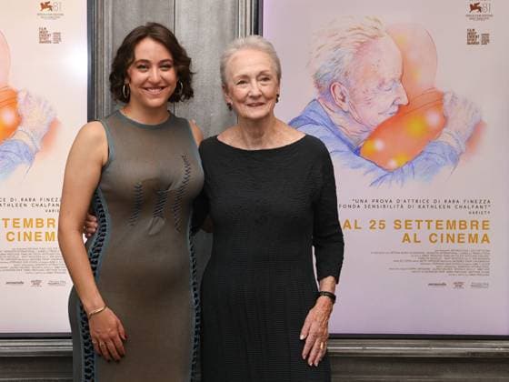 Rome, Italy: Rome, Quattro Fontane cinema, premiere of the film Familiar touch . Pictured: Sarah Friedland, Kathleen Chalfant Rome Italy  - ZUMAp169 20250917_zea_p169_306 Copyright: xMarcoxProvvisionatox