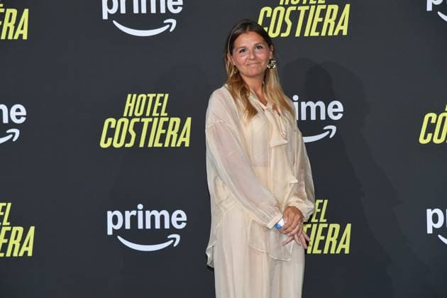 Rome, The Space Cinema Moderno Premiere of the series Hotel Costiera , Pictured: Manuela Monterossi  Copyright: xVincenzoxLandix xipa-agency.netx xVincenzoxLandix IPA_Agency_IPA65066075