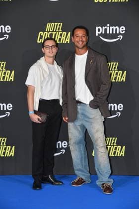 Rome, The Space Cinema Moderno Premiere of the Series Hotel Costiera , In the photo: Giuseppe Gioffre Alessandro Orrei  Copyright: xVincenzoxLandix xipa-agency.netx xVincenzoxLandix IPA_Agency_IPA65066098