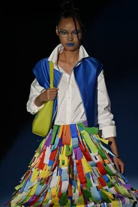 Mercedes-Benz Fashion Week Madrid 2026 MADRID, SPAIN - SEPTEMBER 18: A model walks the runway to present a creation during the Agatha Ruiz de la Prada show at Mercedes-Benz Fashion Week Madrid 2026 Spring Summer at IFEMA in Madrid, Spain on September 18, 2025. Burak Akbulut Anadolu Madrid Spain. Editorial use only. Please get in touch for any other usage.  Copyright: x2025xAnadoluxBurakxAkbulutx