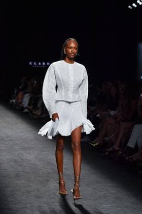 Claro Couture A model walks the runway wearing a design by Claro Couture during Mercedes-Benz Fashion Week de Madrid in IFERMA, 18 de septiembre 2025 Spain Featuring: A model walks the runway wearing a design by Claro Couture during Mercedes-Benz Fashion Week de Madrid in IFERMA, 18 septiembre 2025 Spain Where: Madrid, Spain When: 18 Sep 2025 Credit: Oscar Gonzalez WENN Madrid Spain Copyright: xOscarxGonzalez WENNx wenn40656943 OFA ZOJx wenn40656943