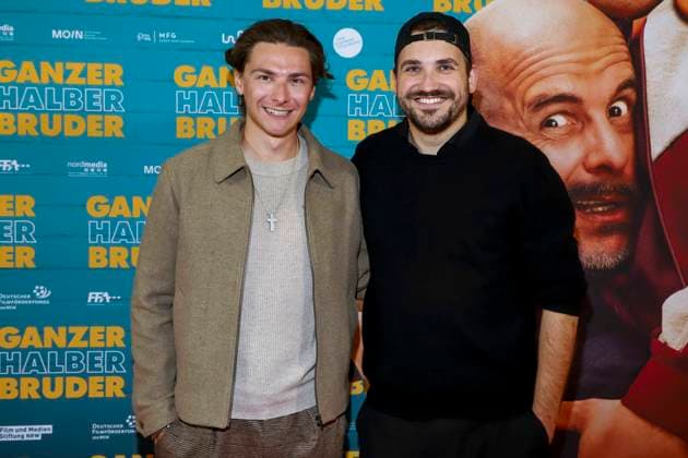 abb Christopher Schmmidt zu Gast auf der Premierentour zum Film Ganzer halber Bruder im Holi Kino am 17.09.2025 in Hamburg