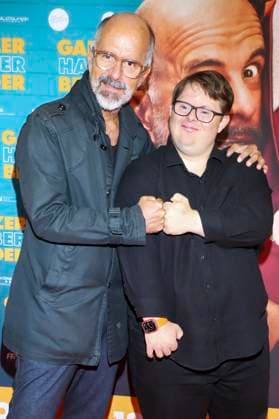abb Christoph Maria Herbst, Nico Randel zu Gast auf der Premierentour zum Film Ganzer halber Bruder im Holi Kino am 17.09.2025 in Hamburg