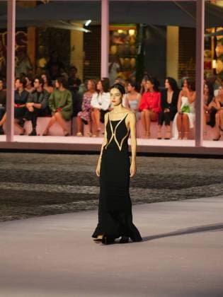 Carolina Herrera fashion show in Madrid s Plaza Mayor during MBFW, Madrid, September 18, 2025. Cordon Press 