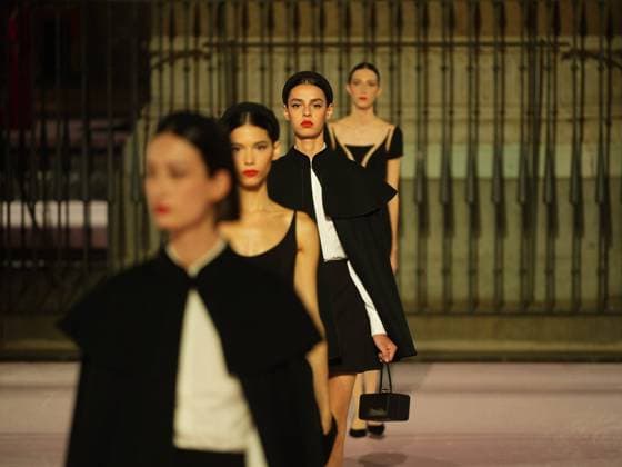 Carolina Herrera fashion show in Madrid s Plaza Mayor during MBFW, Madrid, September 18, 2025. Cordon Press 
