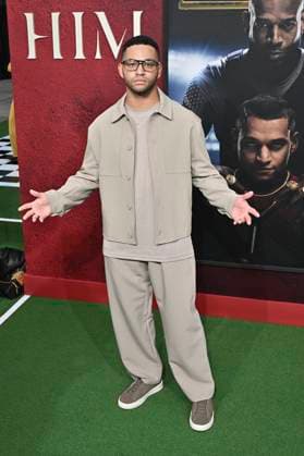 Lucious Wilson bei der Premiere des Kinofilms Him - Der Größte aller Zeiten im TCL Chinese Theatre. Los Angeles, 17.09.2025