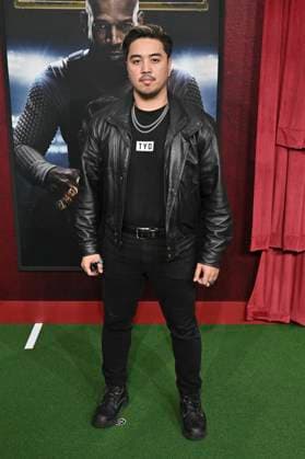 Gio Contreras bei der Premiere des Kinofilms Him - Der Größte aller Zeiten im TCL Chinese Theatre. Los Angeles, 17.09.2025