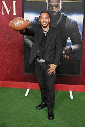 Priizzy bei der Premiere des Kinofilms Him - Der Größte aller Zeiten im TCL Chinese Theatre. Los Angeles, 17.09.2025