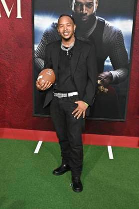 Priizzy bei der Premiere des Kinofilms Him - Der Größte aller Zeiten im TCL Chinese Theatre. Los Angeles, 17.09.2025