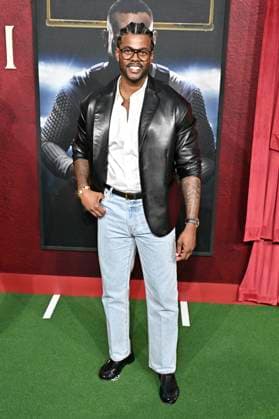 Obio Jones bei der Premiere des Kinofilms Him - Der Größte aller Zeiten im TCL Chinese Theatre. Los Angeles, 17.09.2025