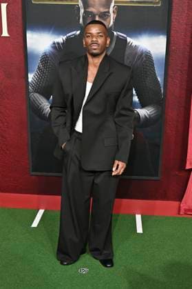 Jermelle Simon bei der Premiere des Kinofilms Him - Der Größte aller Zeiten im TCL Chinese Theatre. Los Angeles, 17.09.2025
