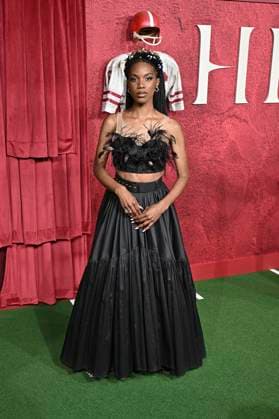 Stacy Ike bei der Premiere des Kinofilms Him - Der Größte aller Zeiten im TCL Chinese Theatre. Los Angeles, 17.09.2025