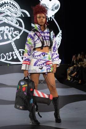 Sprayground LFW Debut Runway Show - Freemasons Hall, London, UK Models walk the runway at Sprayground s Debut LFW ruwnay show at Freemasons Hall in London, England, UK on Thursday 18 September, 2025 during London Fashion Week September 2025., Credit:Justin Ng Avalon UK, England, London, Freemasons Hall  Copyright: xJustinxNgx xAvalonx 1038457598