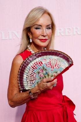 Carolina Herrera presents her Spring-Summer 2026 collection Carmen Lomana attends Carolina Herrera s Spring-Summer 2026 collection at Plaza Mayor on September 18, 2025 in Madrid, Spain Photo by IMAGO MPG  Copyright: xMPGx