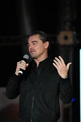 One Battle After Another Red Carpet Actor Leonardo DiCaprio attends the red carpet for ˜One Battle After Another™ fan event at Toreo Parque Central. on September 18, 2025 in Mexico City, Mexico. Mexico City CDMX Mexico Copyright: xCarlosxTischlerx