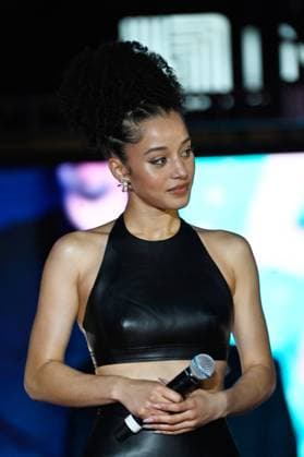 One Battle After Another Red Carpet Actress Chase Infiniti attends the red carpet for ˜One Battle After Another™ fan event at Toreo Parque Central. on September 18, 2025 in Mexico City, Mexico. Mexico City CDMX Mexico Copyright: xCarlosxTischlerx