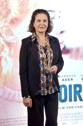 Barbara Auer bei der Premiere des Kinofilms Miroirs No. 3 im Filmtheater am Friedrichshain. Berlin, 18.09.2025