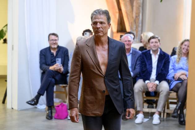 Amsterdam, The Netherlands, 2025-09-18 17:57:51 AMSTERDAM, September 18, 2025, Studio Noorderfabriek, My Lima Lima Fashion Show, a unique event where fashion, sustainability, and social impact converge. PHOTO: NLBeeld Patrick van Emst. Pictured: Eloise van Oranje with Prince Constantijn and Princess Laurentiien. Credit: NL Beeld Patrick van Emst  Copyright: xx x
