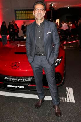 abb Hamid Mossadegh, auf dem roten Teppich beim Grand Opening AMG Brand Center bei Mercedes Benz am 18.09.2025 in Hamburg *** abb Hamid Mossadegh, on the red carpet at the Grand Opening AMG Brand Center at Mercedes Benz on 18 09 2025 in Hamburg