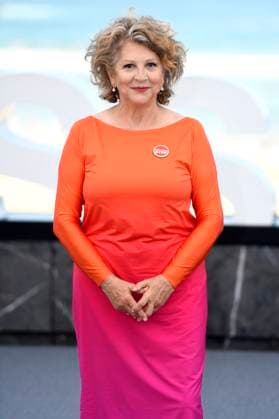 Esther Garcia beim Photocall zur Verleihung des Donostia Award auf dem 73. Internationalen Filmfestival San Sebastian Festival Internacional de Cine de San Sebastian auf der Kursaal Terasse. San Sebastian, 19.09.2025