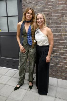 Dutch Royals At My Lima Lima Fashion Show - Amsterdam Eloise van Oranje with Princess Margarita during the My Lima Lima Fashion Show, a unique event where fashion, sustainability, and social impact converge at Studio Noorderfabriek on September 18, 2025 in Amsterdam, The Netherlands. Photo by NL Beeld Patrick van Emst Bruno Press ABACAPRESS.COM Amsterdam Netherlands  Copyright: xBrunoxPress ABACAx