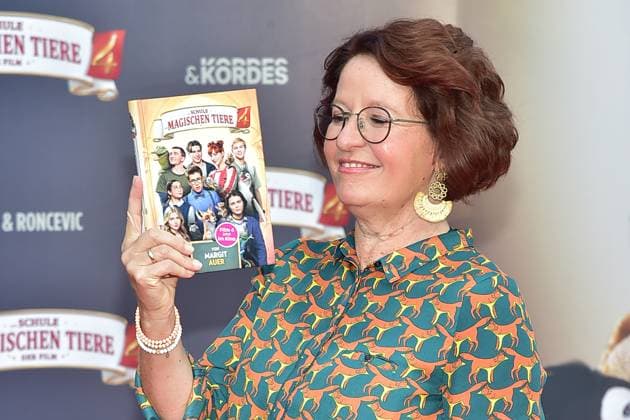 Premiere von DIE SCHULE DER MAGISCHEN TIERE Buchautorin Margit Auer Ankunft zur Premiere von Premiere von DIE SCHULE DER MAGISCHEN TIERE in Berlin am, 19.09.2025.09.2025
