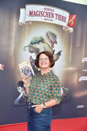 Premiere von DIE SCHULE DER MAGISCHEN TIERE Buchautorin Margit Auer Ankunft zur Premiere von Premiere von DIE SCHULE DER MAGISCHEN TIERE in Berlin am, 19.09.2025.09.2025