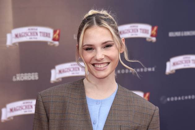 Esther Graf bei der - Die Schule der Magischen Tiere 4 - Film Premiere im Zoo Palast in Berlin am 19.09.2025 Die Schule der Magischen Tiere 4 - Filmpremiere in Berlin