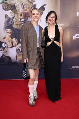 Esther Graf und Purnima Graetz bei der - Die Schule der Magischen Tiere 4 - Film Premiere im Zoo Palast in Berlin am 19.09.2025 Die Schule der Magischen Tiere 4 - Filmpremiere in Berlin