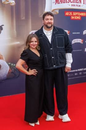 Premiere - Die Schule der magischen Tiere 4 - Annett Louisan und Daniel Zillmann bei der Premiere zum Kinofilm Die Schule der magischen Tiere 4 im Zoo Palast am 19.09.2025 in Berlin. Copyright: xEventpressxKochanx