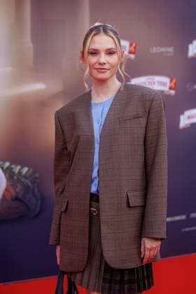 Premiere - Die Schule der magischen Tiere 4 - Esther Graf bei der Premiere zum Kinofilm Die Schule der magischen Tiere 4 im Zoo Palast am 19.09.2025 in Berlin. Copyright: xEventpressxKochanx