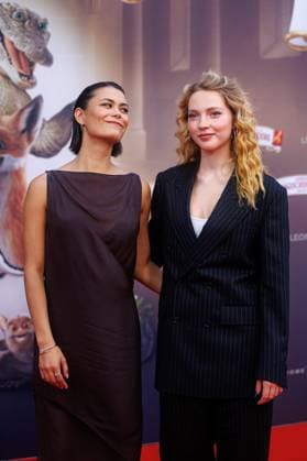 Premiere - Die Schule der magischen Tiere 4 - Tomomi Themann und Emilia Maier bei der Premiere zum Kinofilm Die Schule der magischen Tiere 4 im Zoo Palast am 19.09.2025 in Berlin. Copyright: xEventpressxKochanx