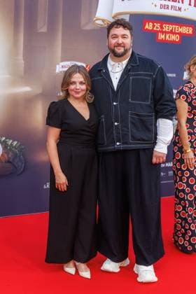 Premiere - Die Schule der magischen Tiere 4 - Annett Louisan und Daniel Zillmann bei der Premiere zum Kinofilm Die Schule der magischen Tiere 4 im Zoo Palast am 19.09.2025 in Berlin. Copyright: xEventpressxKochanx