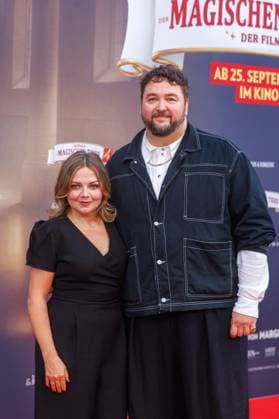 Premiere - Die Schule der magischen Tiere 4 - Annett Louisan und Daniel Zillmann bei der Premiere zum Kinofilm Die Schule der magischen Tiere 4 im Zoo Palast am 19.09.2025 in Berlin. Copyright: xEventpressxKochanx