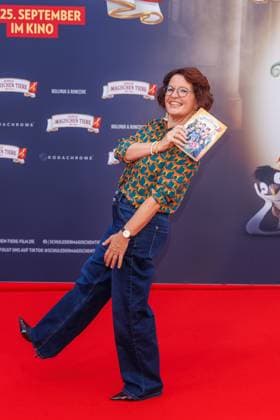 Premiere - Die Schule der magischen Tiere 4 - Margit Auer bei der Premiere zum Kinofilm Die Schule der magischen Tiere 4 im Zoo Palast am 19.09.2025 in Berlin. Copyright: xEventpressxKochanx
