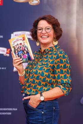 Premiere - Die Schule der magischen Tiere 4 - Margit Auer bei der Premiere zum Kinofilm Die Schule der magischen Tiere 4 im Zoo Palast am 19.09.2025 in Berlin. Copyright: xEventpressxKochanx